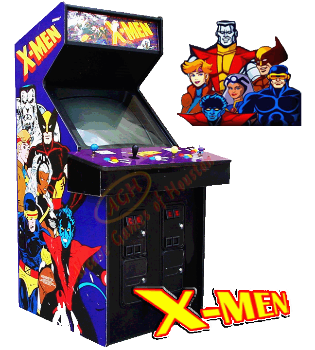 Houston X Men Arcade Game